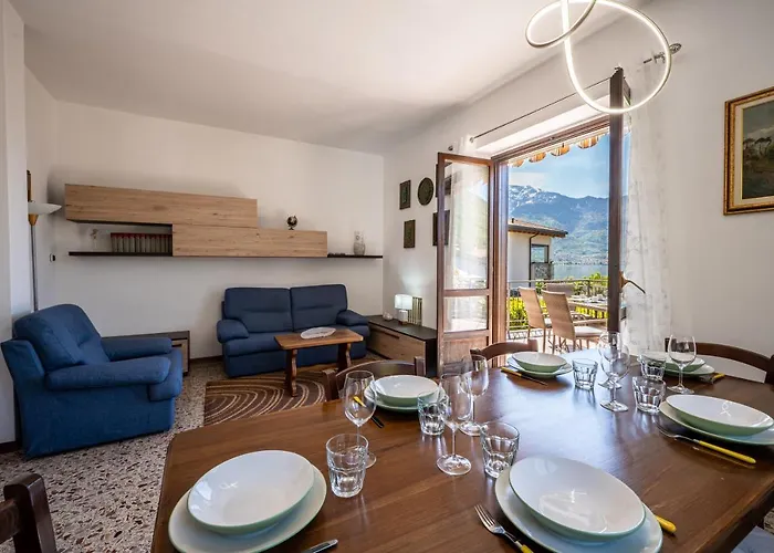 View With Balcony And Parking - Larihome A25 Gera Lario